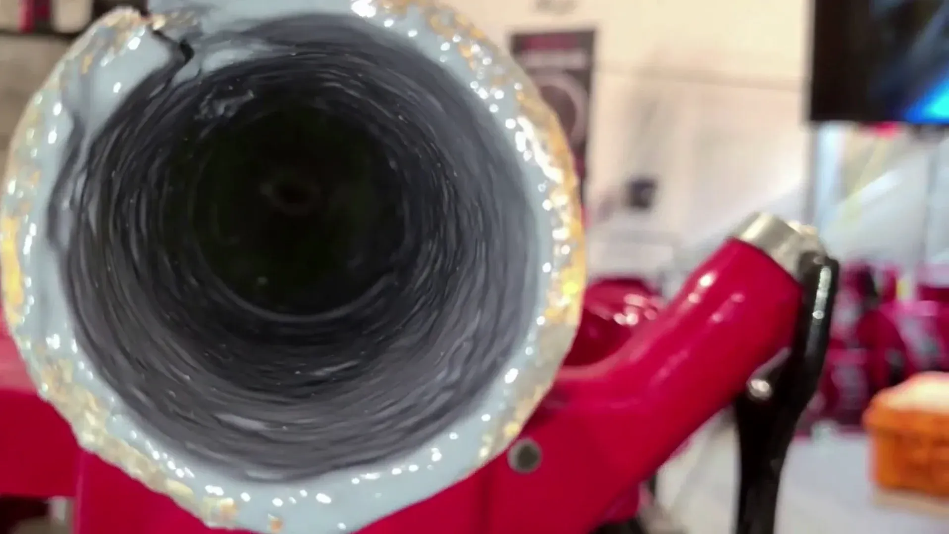 Pipe camera inspection used for slab leak detection in a Prescott home